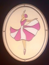 Ballerina Girl Stained Glass