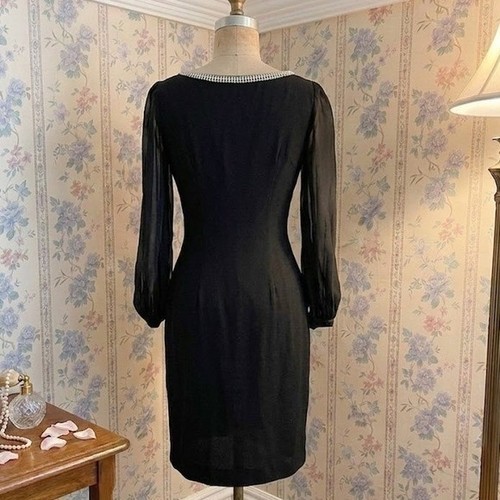 Vintage black mini - black, dress