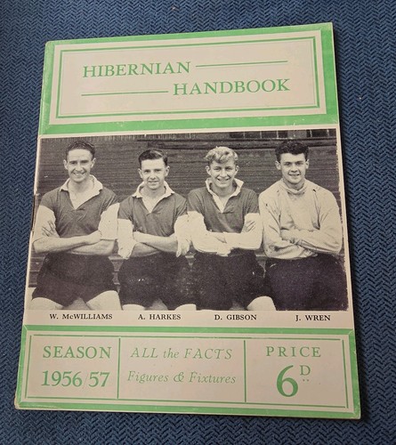 Hibernian handbook 1956 - handbook, 1956-57