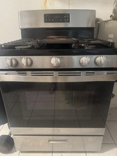 GE Freestanding Stainless