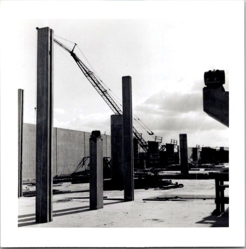Construction site with crane - with,