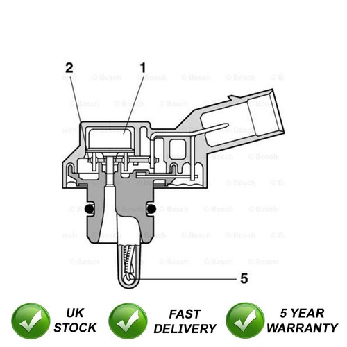 Map sensor sjr fits mercedes - map,