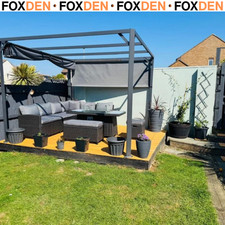 3 x 3m 180gsm Aluminium Frame