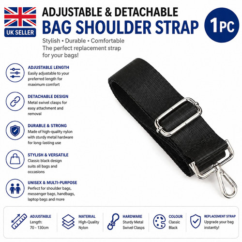 Black nylon adjustable - nylon,