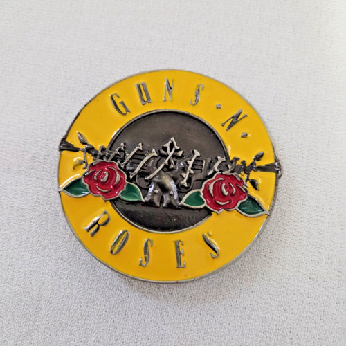 Belt buckle guns - guns, roses