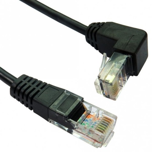 Network cable right angled - network,