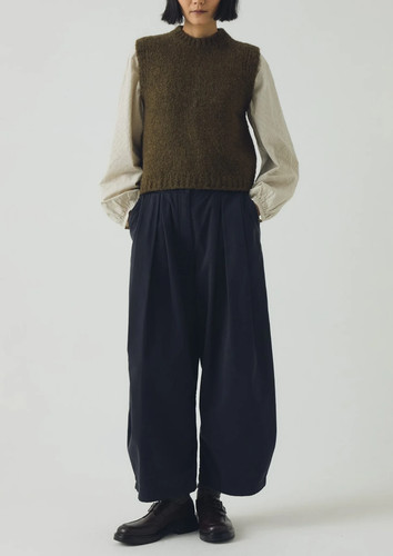 Toast wool alpaca boucle tank - boucle,