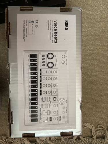 Korg volca beats - beats, analogue
