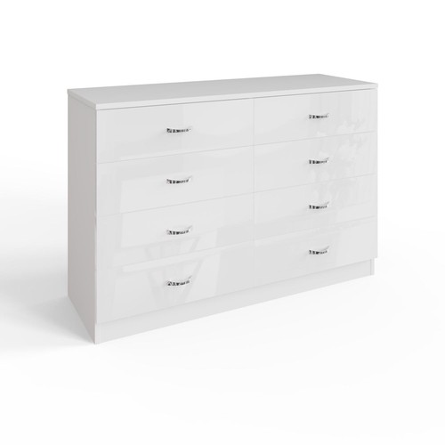 White gloss drawer - drawer, chest