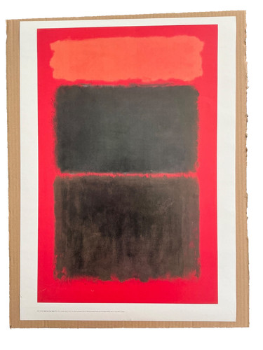 Mark rothko light red - rothko, over