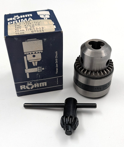 Rohm prima drill chuck - rohm,