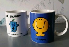 Mr Men Mr Happy and Mr Grumpy