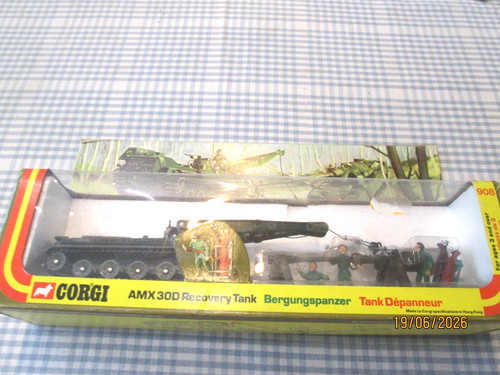 Corgi 908 amx 30d - corgi, no.908