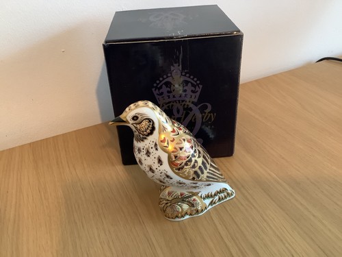 Royal crown derby - crown, thrush