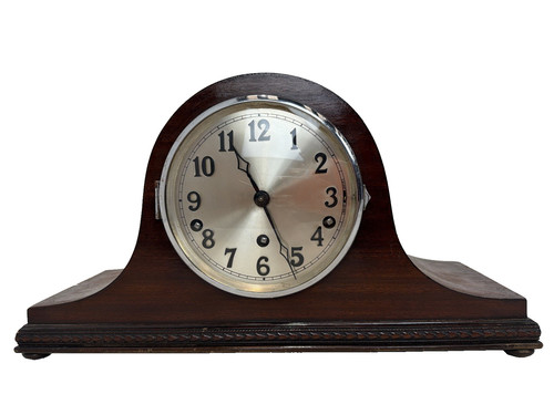 Vintage mantel clock - mantel,
