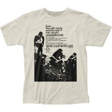 The Velvet Underground T-shirt Vintage Style Come Step Softly loaded nico light