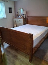 king size sleigh bed frame