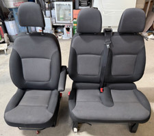2022 RENAULT TRAFIC FRONT SEATS DRIVERS PASSENGER BENCH VIVARO NV300 14-23