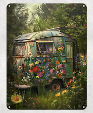Campervan Hippie Van Metal