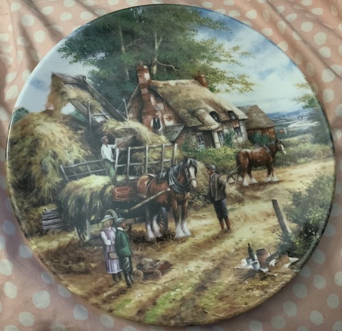 Wedgwood making the hayrick - making,