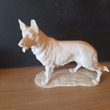 Vintage Arts Adorable German Shepherd Produced in Florence 1989