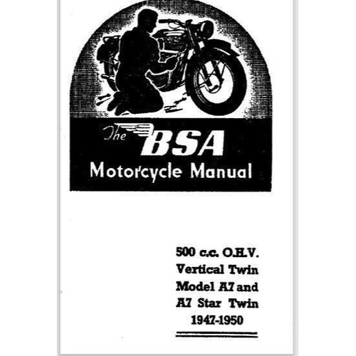 1947 1950 bsa - bsa, twin