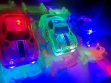 Magic Tracks Cars Glow in The