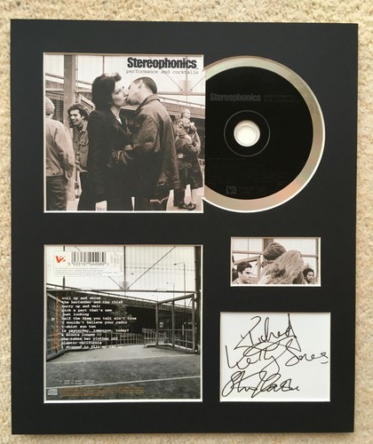 Stereophonics signed - stereophonics,