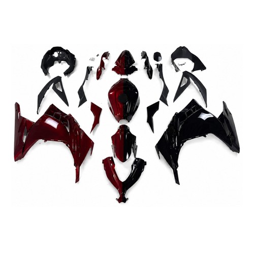 Injection black red fairing - injection,