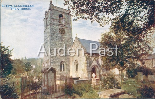 Vintage llangollen wales - wales, st