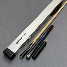Peradon Cannon Grande 3/4 Jointed Snooker Cue And Aluminium Case Set + Mini Butt