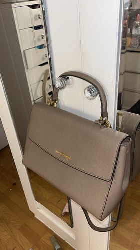 Taupe leather michael kors - michael,