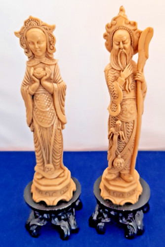 Vintage asian man woman - asian, &