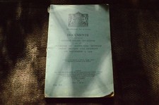 old/ vintage Documents concerning german-polish relations 1939