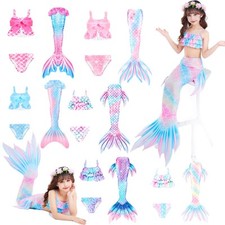 Girls Mermaid Tail Swimming