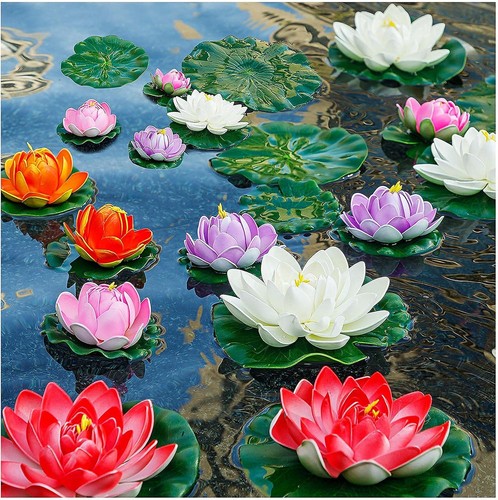 Artificial lily pads for - lily,