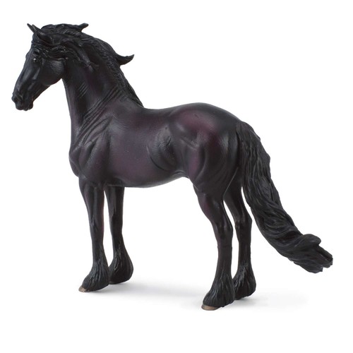 Collecta friesian stallion - collecta,