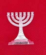 Mini Silver Jerusalem Candle