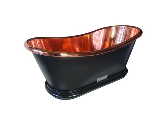 Copper bathtub black - copper,