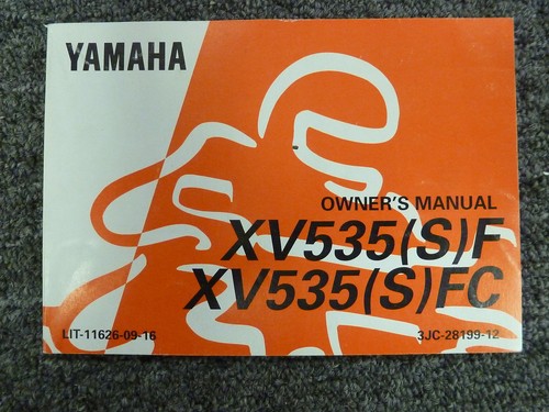 Yamaha xv535s xv535f - yamaha,