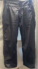 DECATHLON WEDZE WATERPROOF SKI SNOWBOARDING PANTS BLACK TROUSERS SIZE EUR MEDIUM