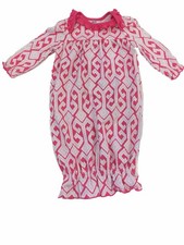 Infant Girls Hot Pink Cream