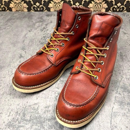 Red wing inch moc work - red, 6-inch