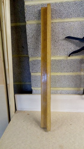 Solid light oak cupboard - solid,