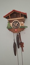 German Black Forest Cuckoo Clock Mechanical Movement Working Condition