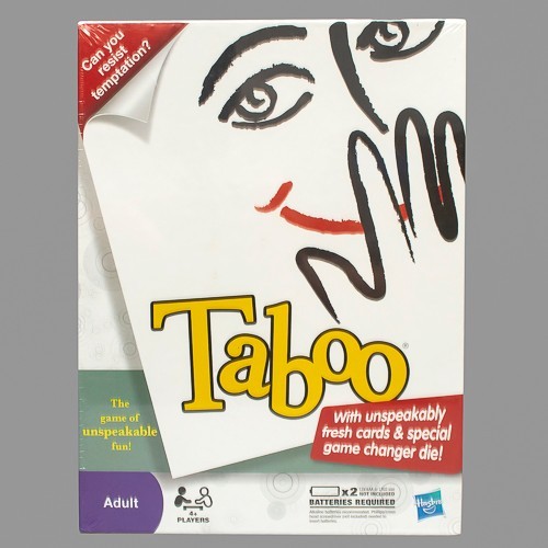 Hasbro taboo adult board - taboo, game