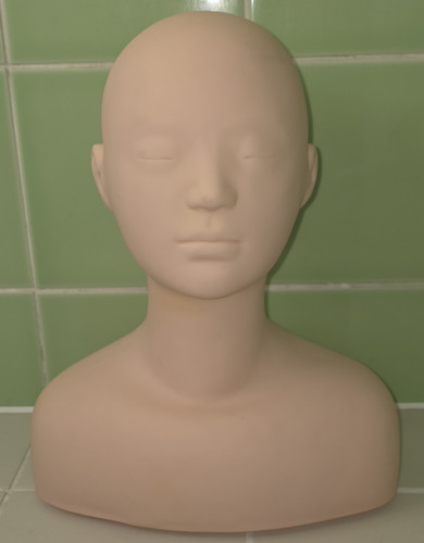 Nude mannequin head - nude, &
