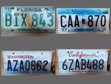 4 Genuine American Licence