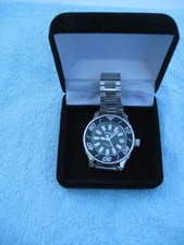 REEBOK VX42 SPORTS WRIST WATCH POLISHED STAINLESS STEEL CASE/STRAP-USED - VGCWC