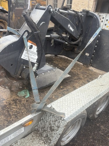 Bobcat skid steer stump - skid-steer,